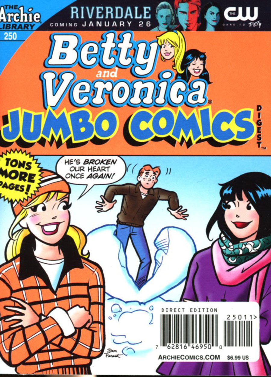 Betty & Veronica Jumbo Comics Digest #250