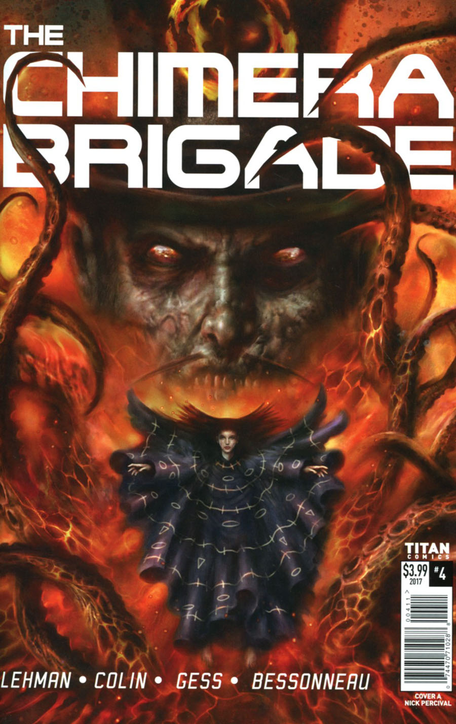 Chimera Brigade #4 Cover A Regular Nick Percival Cover