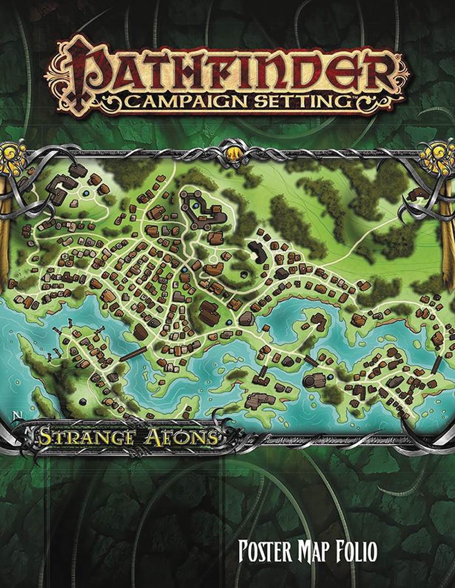 Pathfinder Campaign Setting Strange Aeons Map Folio