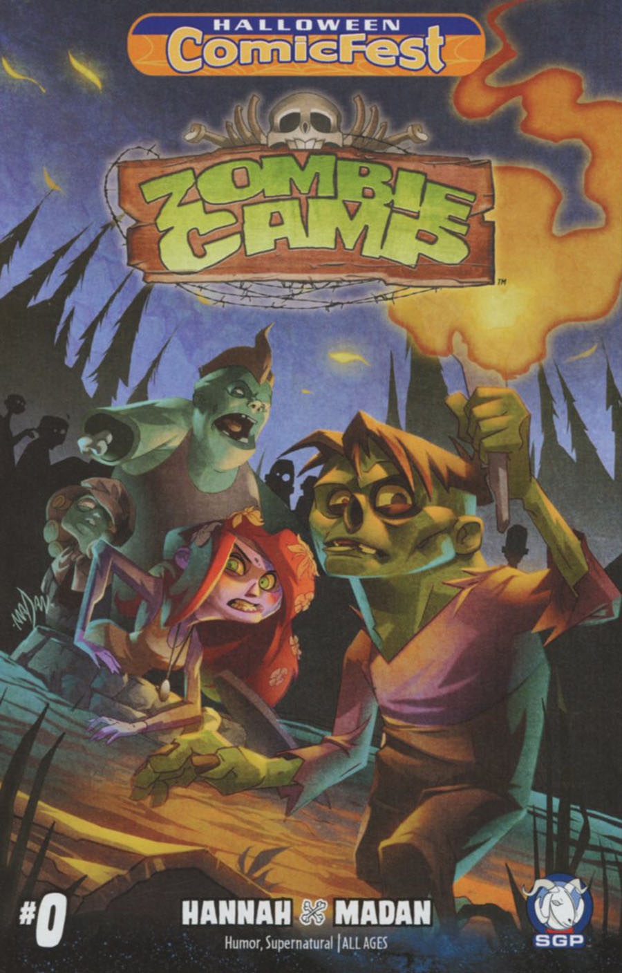 HCF 2016 Zombie Camp Mini Comic