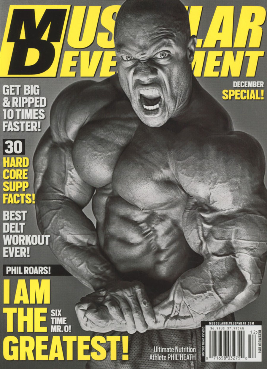 Muscular Development Magazine Vol 53 #12 Special December 2016