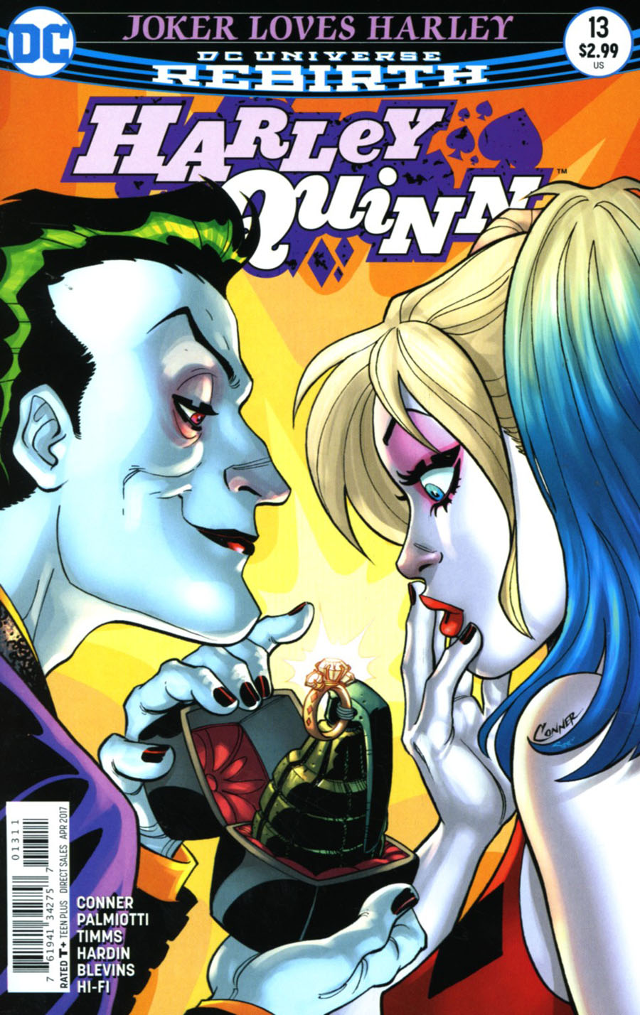 Harley Quinn Vol 3 #13 Cover A Regular Amanda Conner Cover