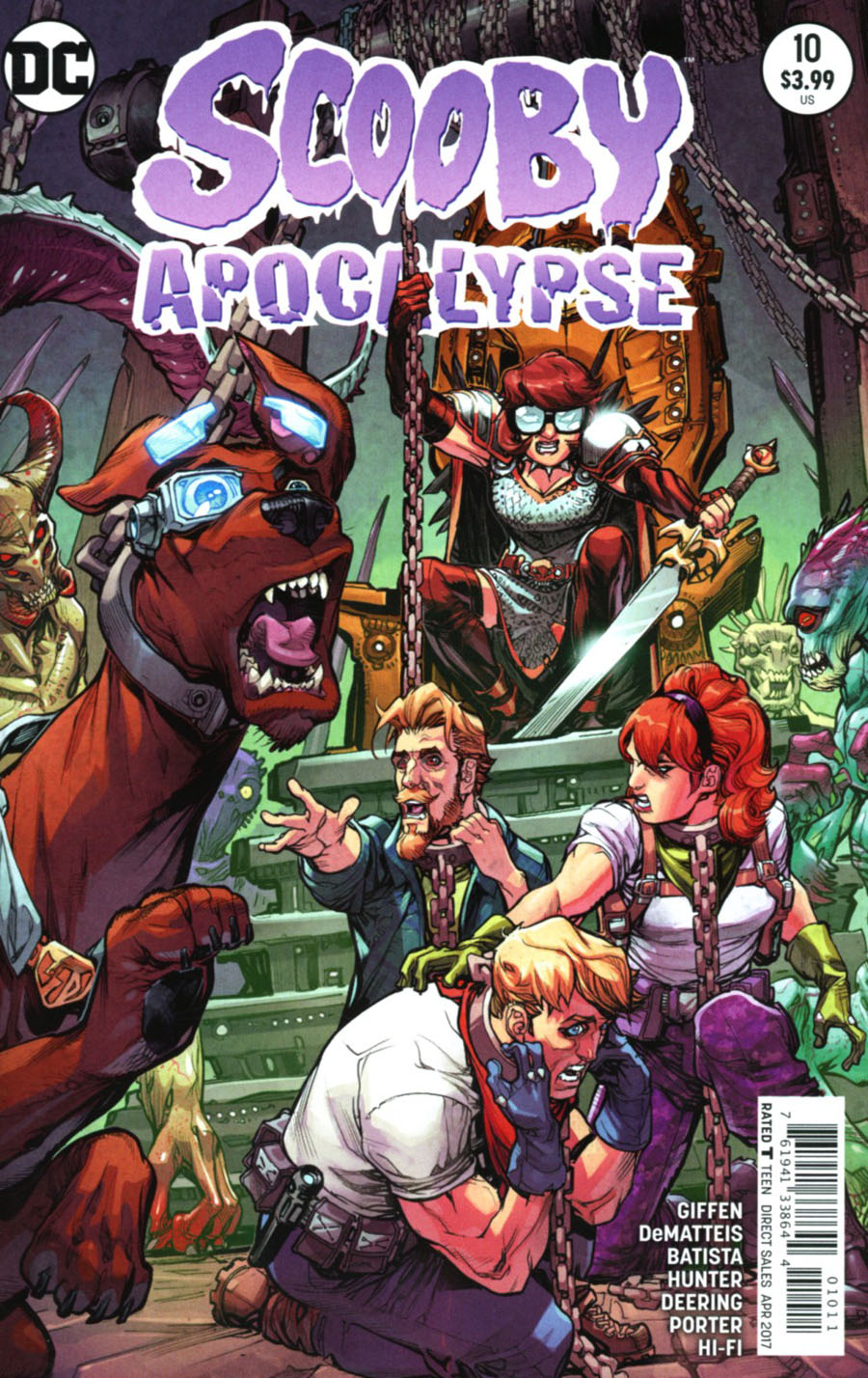 Scooby Apocalypse #10 Cover A Regular Howard Porter Cover