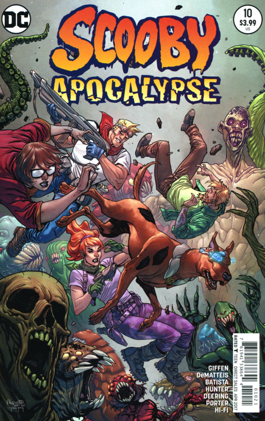 Scooby Apocalypse #10 Cover B Variant Yanick Paquette Cover