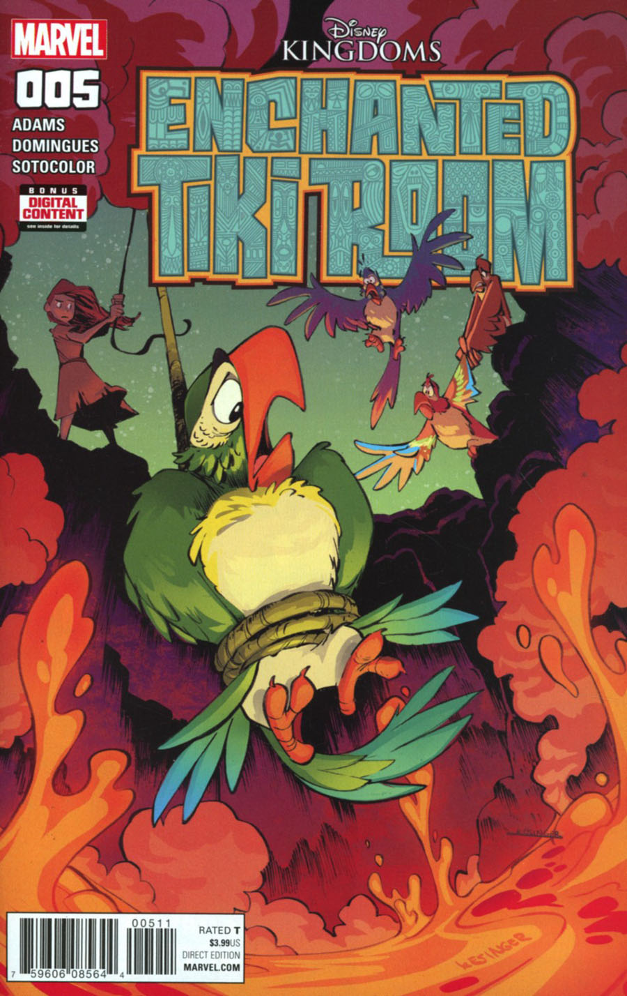 Disney Kingdoms Enchanted Tiki Room #5 Cover A Regular Brian Kesinger Cover