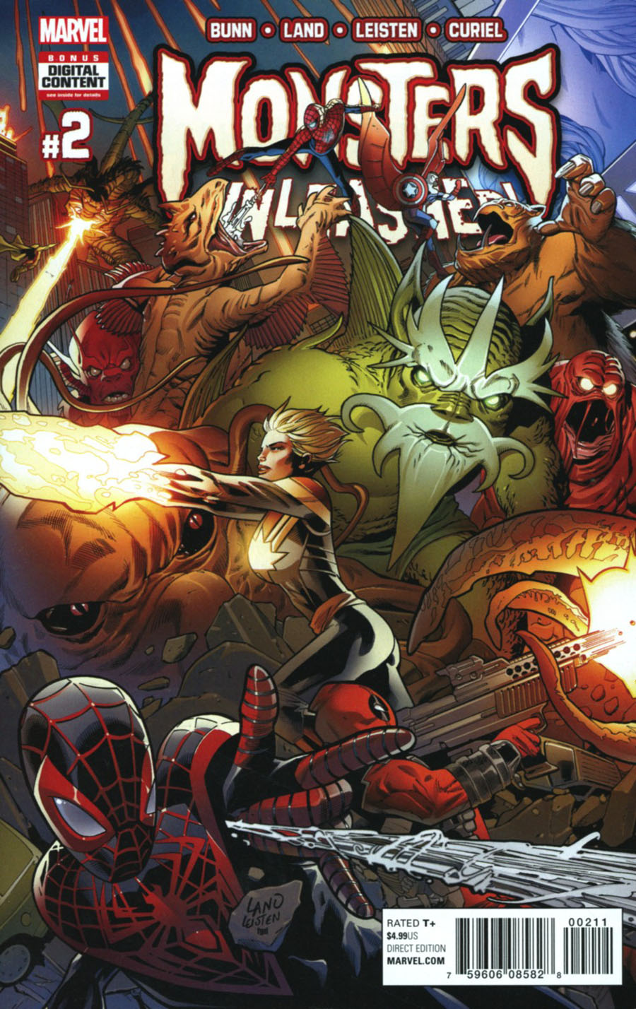 Monsters Unleashed #2 Cover A Regular Greg Land Cover