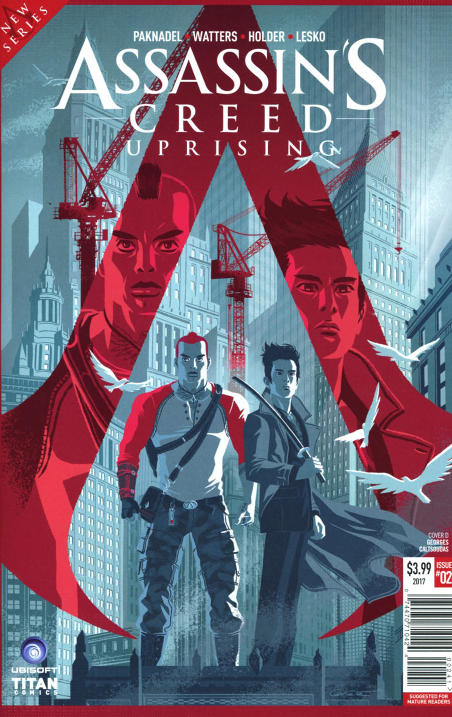 Assassins Creed Uprising #2 Cover D Variant George Caltsoudas Cover