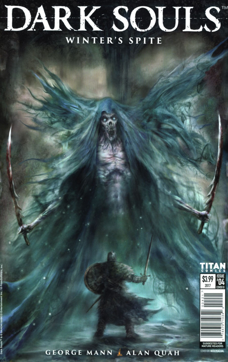 Dark Souls Winters Spite #4 Cover B Variant Nick Percival Cover