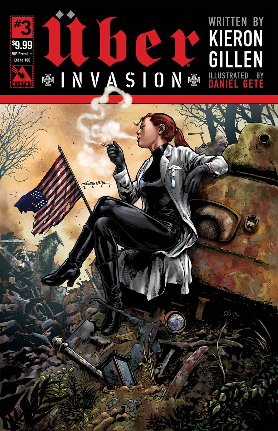 Uber Invasion #3 Cover F VIP Premium Cover