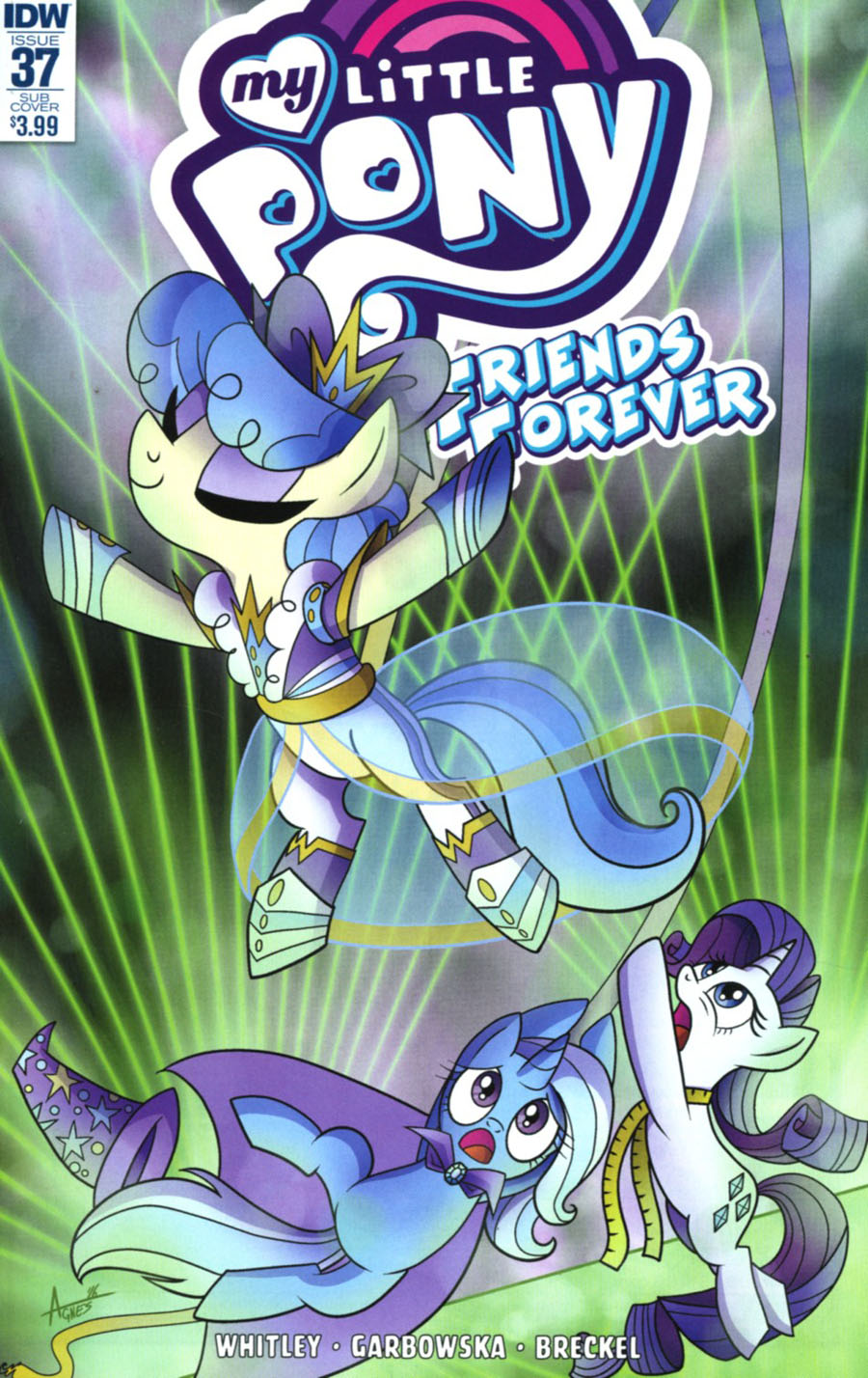 My Little Pony Friends Forever #37 Cover B Variant Sara Richard Subscription Cover