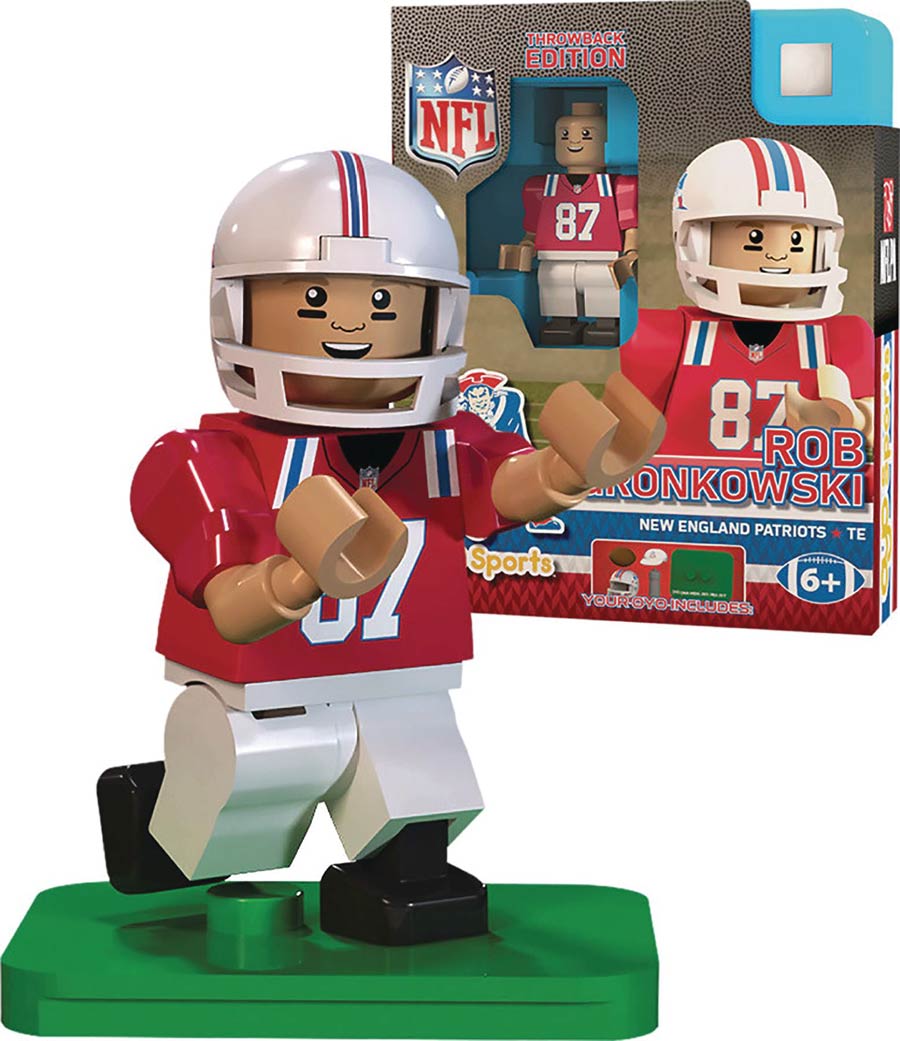 Oyo NFL Mini Figure - Patriots Rob Gronkowski Throwback