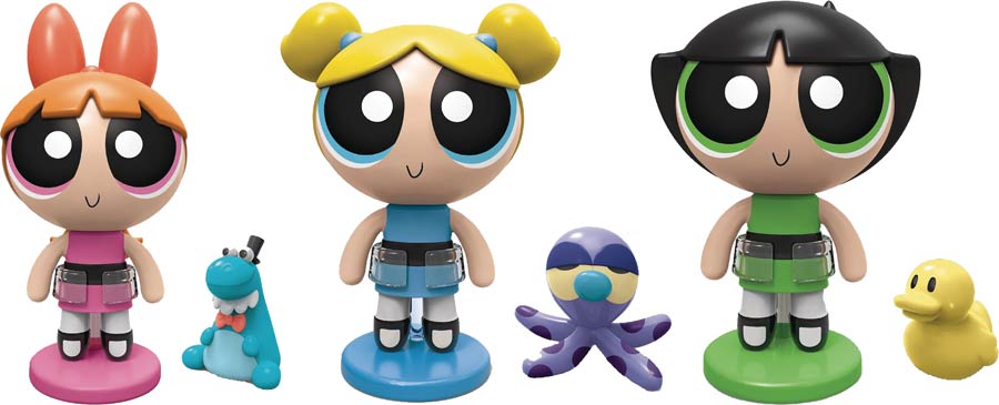 Powerpuff Girls 2-Inch Action Doll 6-Piece Assortment Case