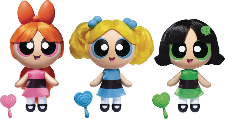 Powerpuff Girls 6-Inch Deluxe Doll 3-Piece Assortment Case