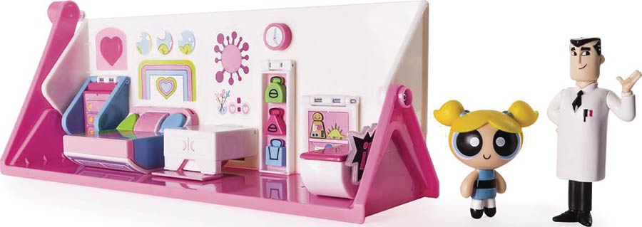 Powerpuff Girls Deluxe Flippin Action Playset