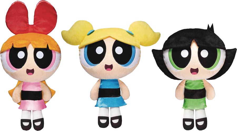 Powerpuff Girls Interactive Plush 3-Piece Assortment Case