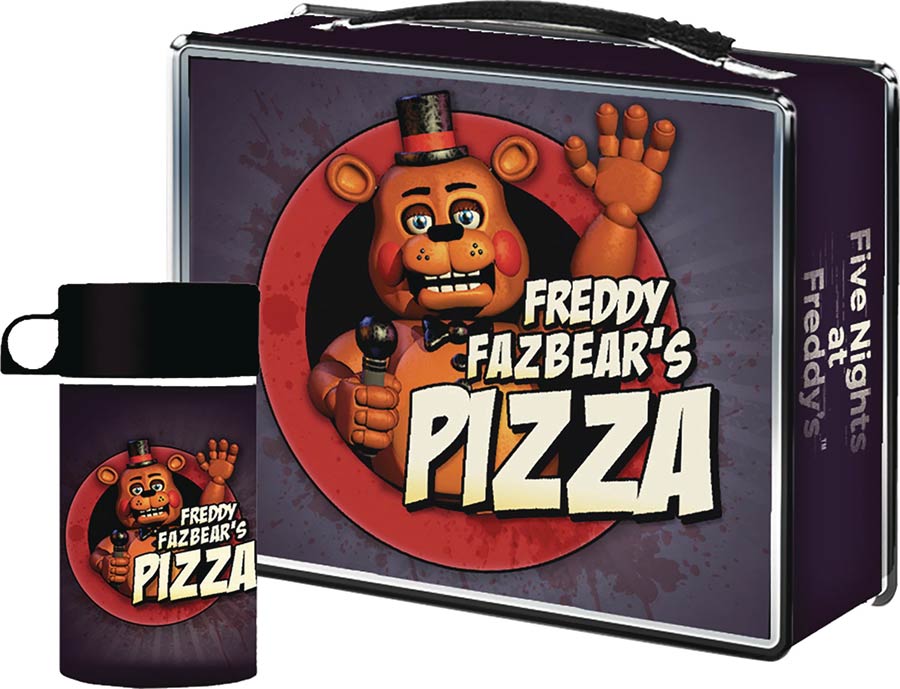 Five Nights At Freddys Lunchbox With Drink Container - 1987