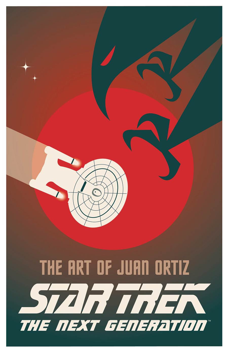 Star Trek Next Generation Art Of Juan Ortiz HC