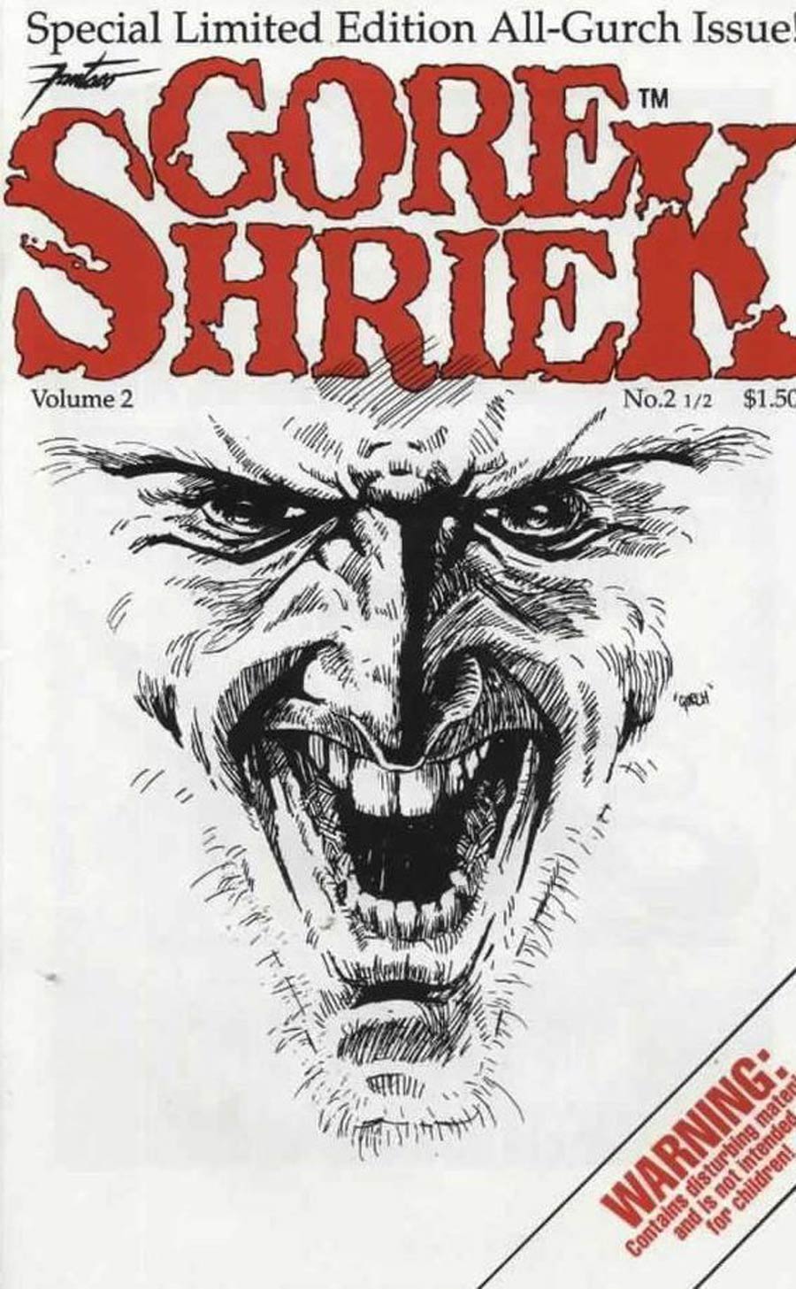 Gore Shriek Vol 2 #2 Cover B