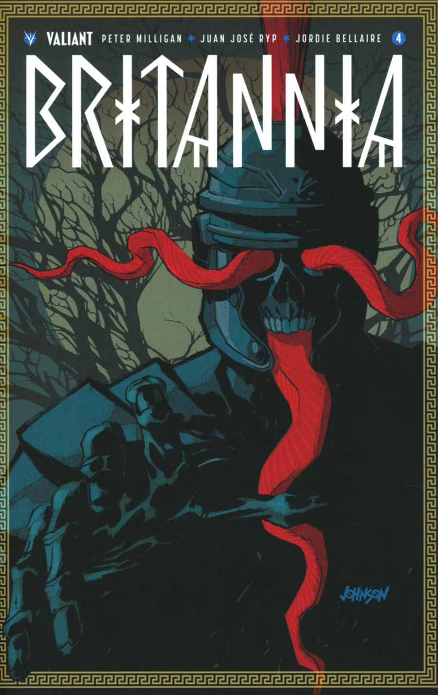 Britannia #4 Cover F Incentive Dave Johnson Variant Cover