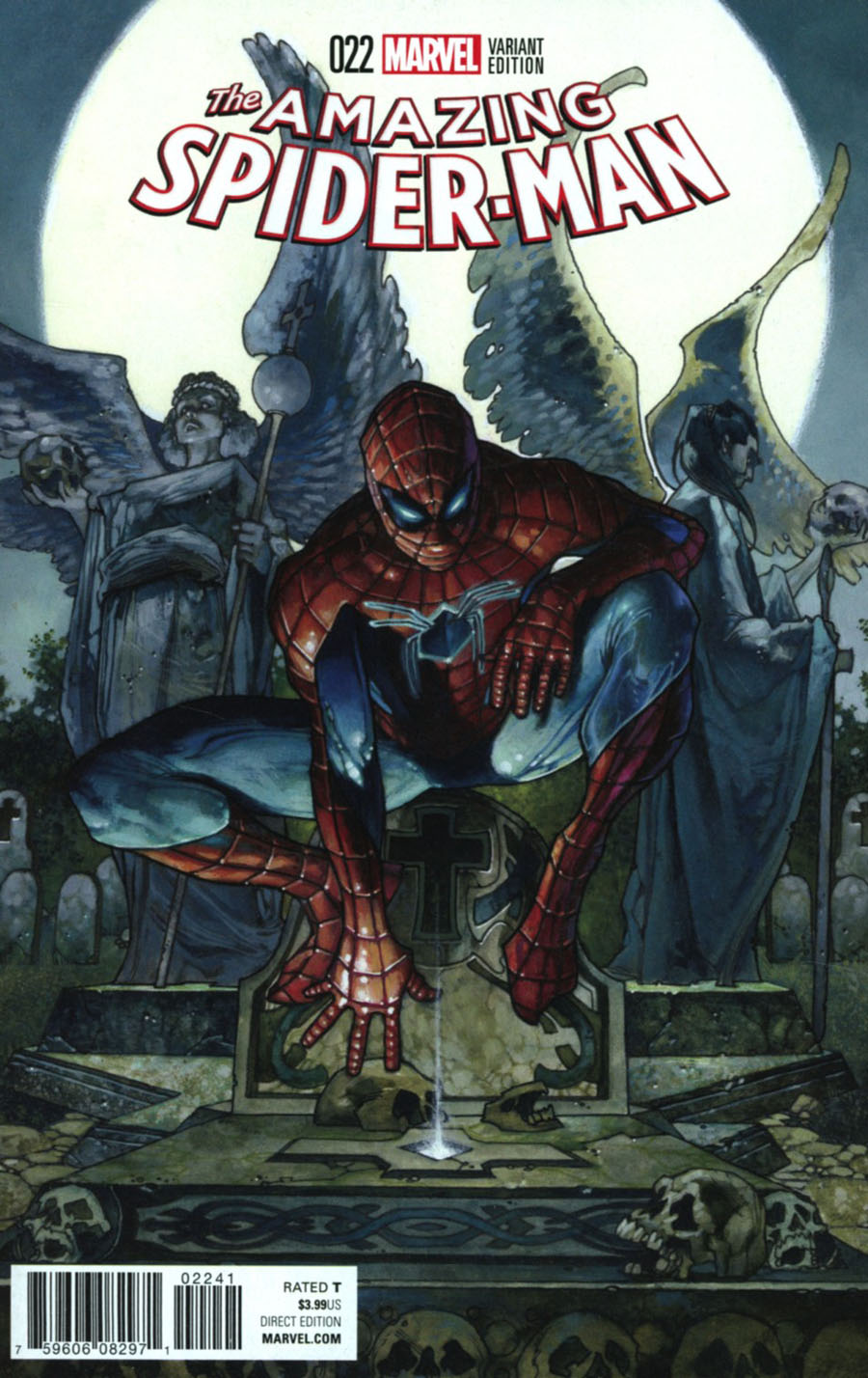 Amazing Spider-Man Vol 4 #22 Cover C Incentive Simone Bianchi Variant Cover (Clone Conspiracy Tie-In)