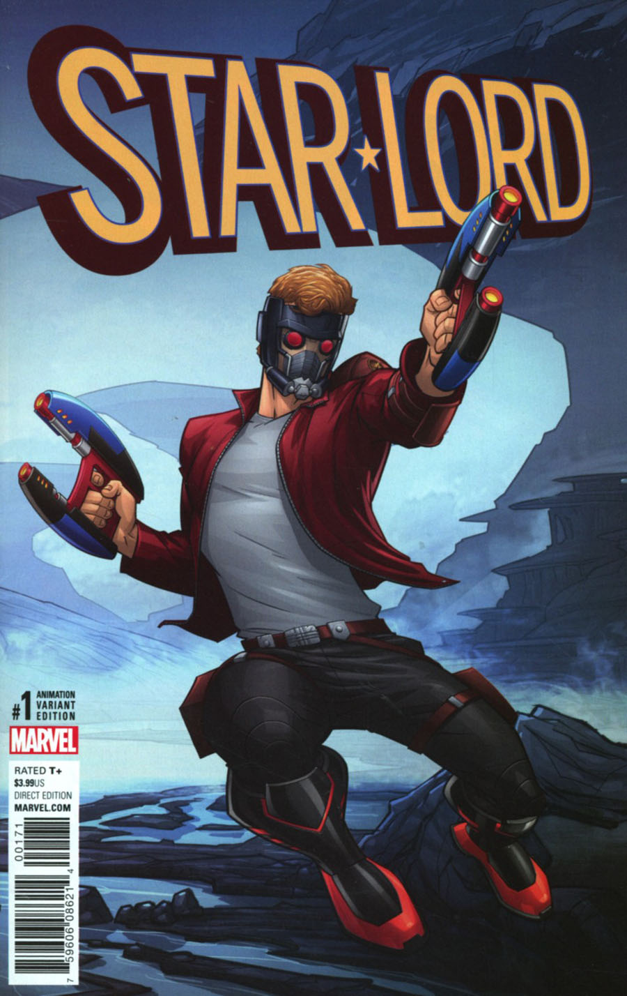 Star-Lord Vol 3 #1 Cover F Incentive Animation Variant Cover (Marvel Now Tie-In)