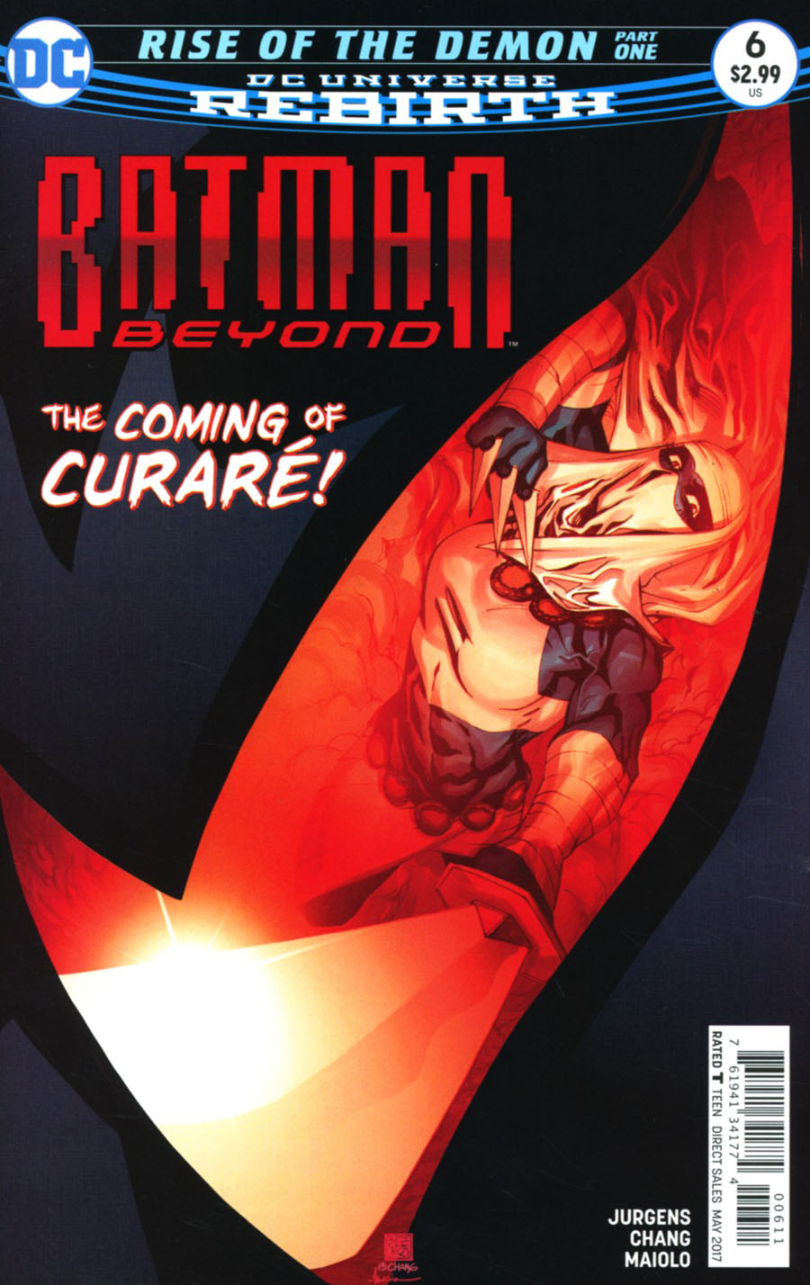 Batman Beyond Vol 6 #6 Cover A Regular Bernard Chang Cover