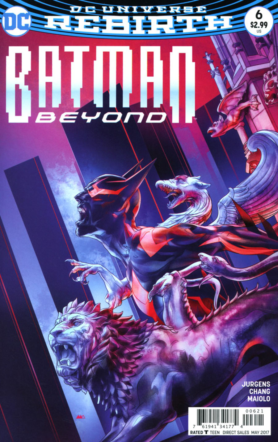 Batman Beyond Vol 6 #6 Cover B Variant Martin Ansin Cover