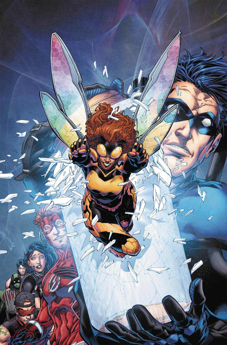 Titans Vol 3 #9 Cover A Regular Brett Booth & Norm Rapmund Cover