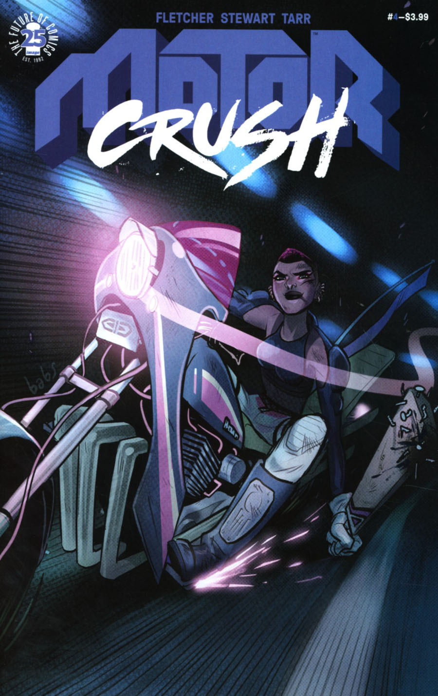 Motor Crush #4 Cover A Regular Babs Tarr Cover