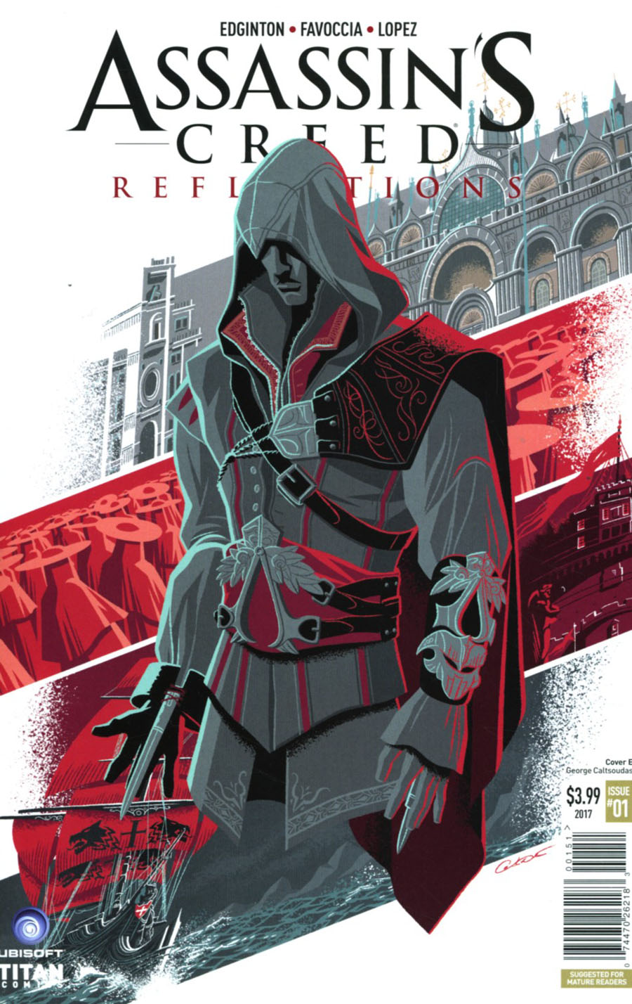 Assassins Creed Reflections #1 Cover E Variant Georges Caltsoudas Cover