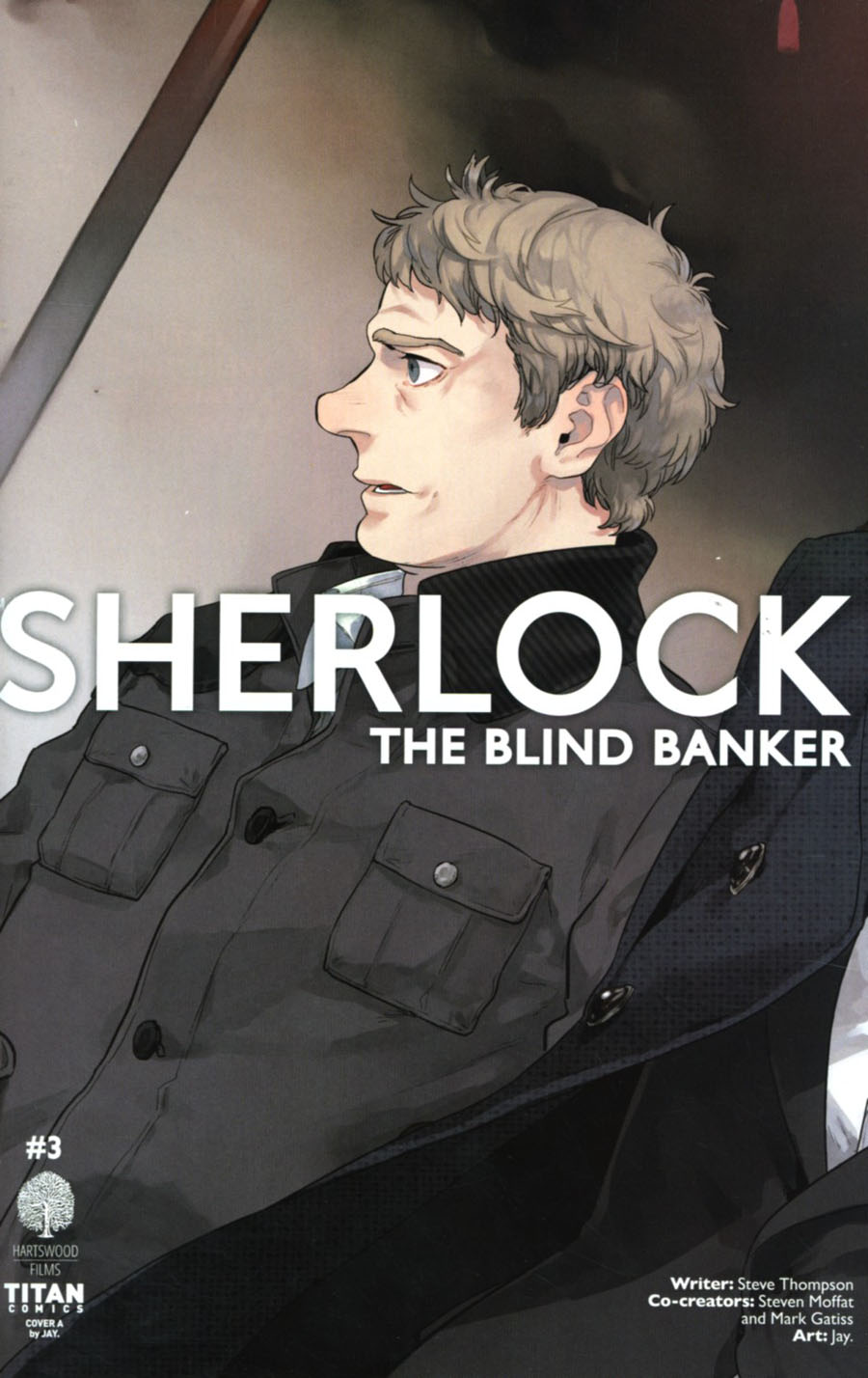 Sherlock Blind Banker #3 Cover A Regular Jay Wraparound Cover