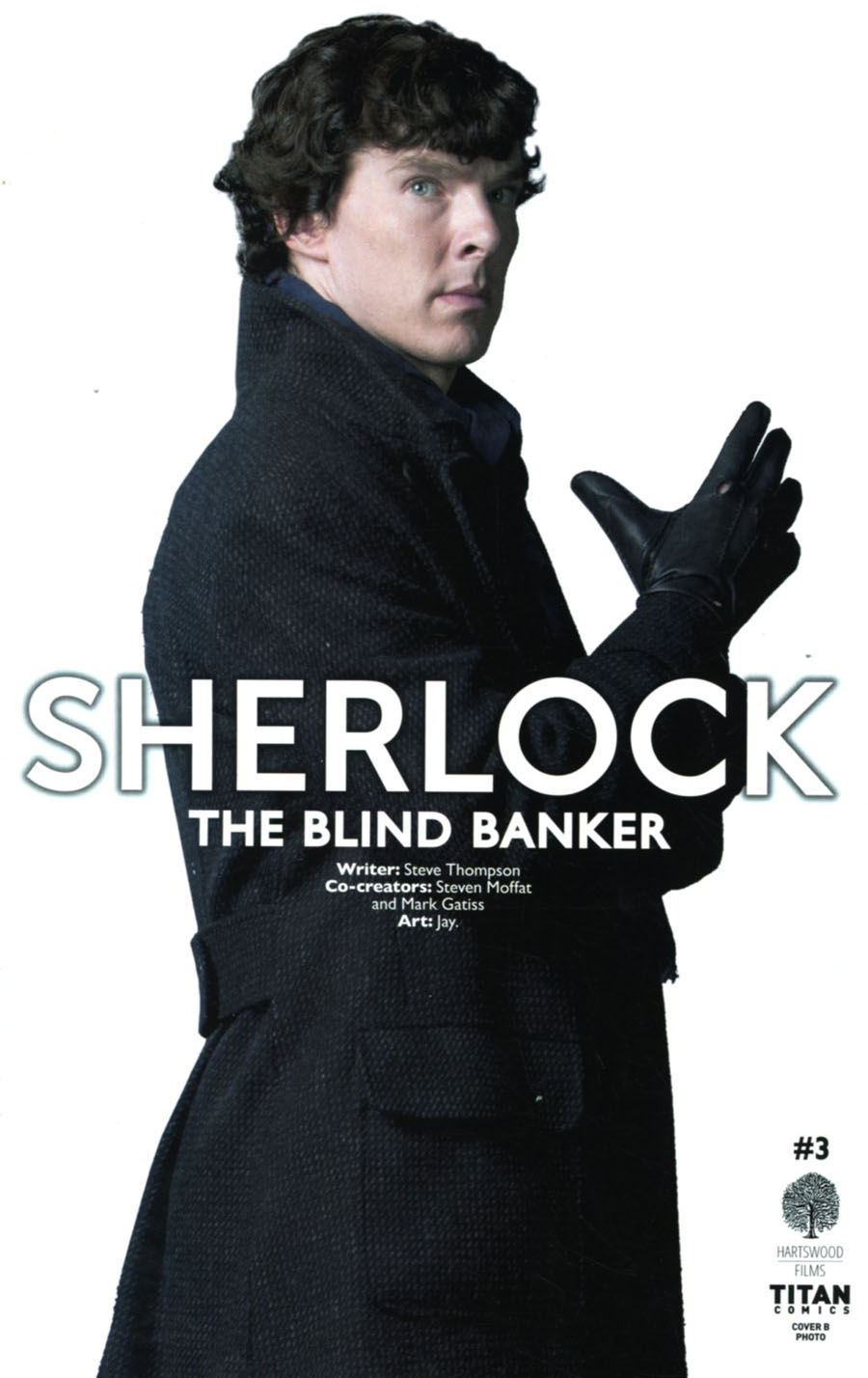 Sherlock Blind Banker #3 Cover B Variant Photo Cover