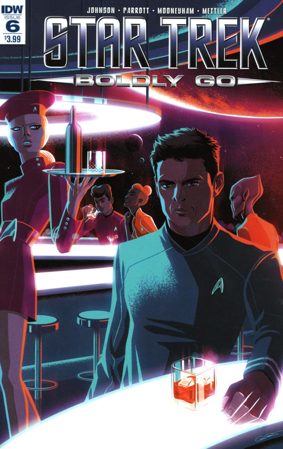 Star Trek Boldly Go #6 Cover A Regular George Caltsoudas Cover