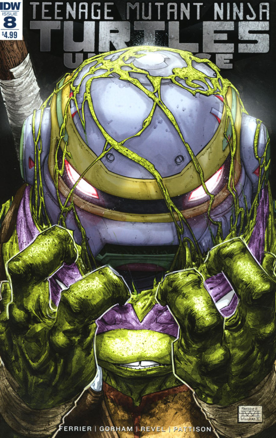 Teenage Mutant Ninja Turtles Universe #8 Cover A Regular Freddie Williams Cover