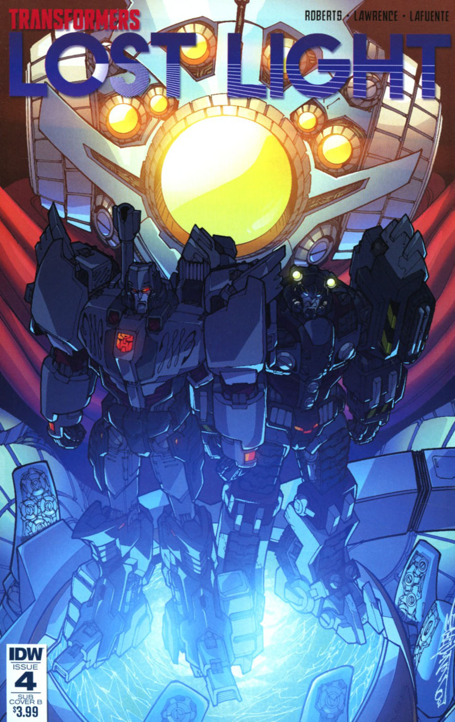 Transformers Lost Light #4 Cover C Variant Alex Milne Subscription Cover