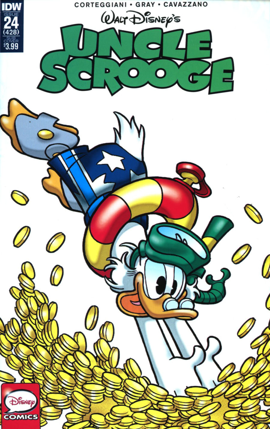 Uncle Scrooge Vol 2 #24 Cover B Variant Paco Rodriguez Subscription Cover