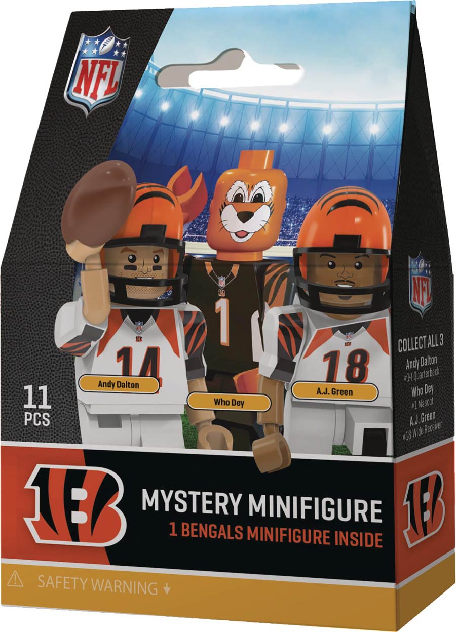 OYO NFL Cincinnati Bengals Blind Mystery Box 24-Piece Display - Midtown  Comics