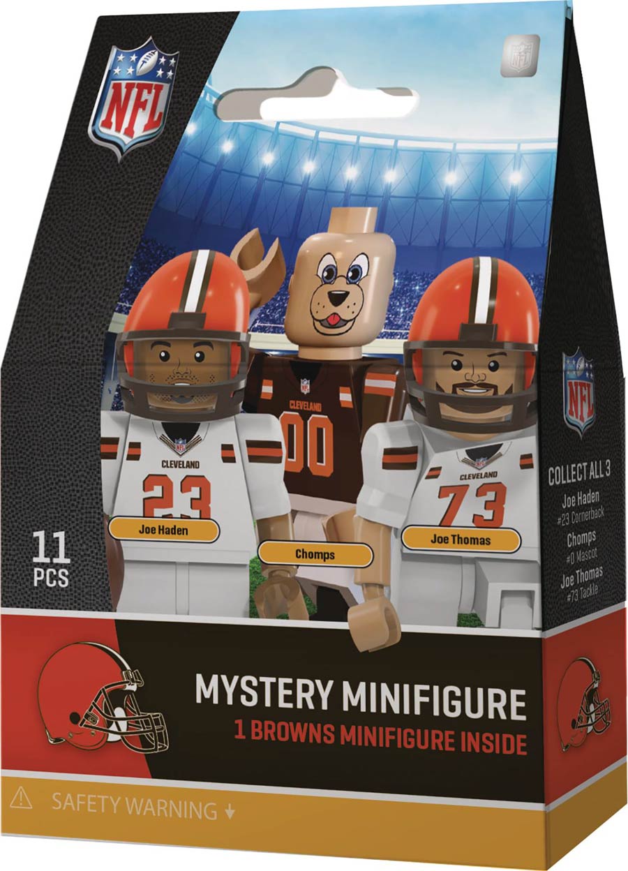 OYO NFL Cleveland Browns Blind Mystery Box 24-Piece Display