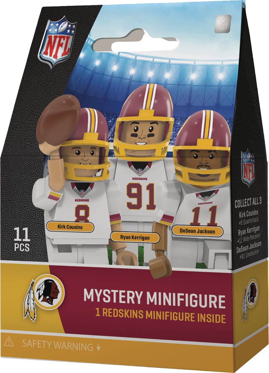 OYO NFL Washington Redskins Blind Mystery Box 24-Piece Display