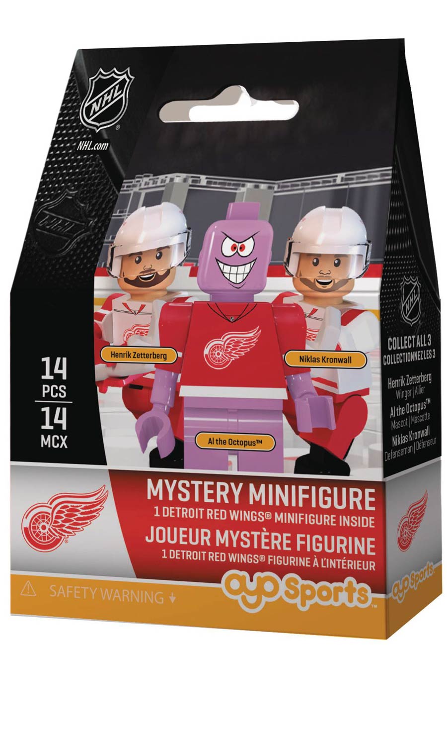 OYO NHL Detroit Red Wings Blind Mystery Box 24-Piece Display