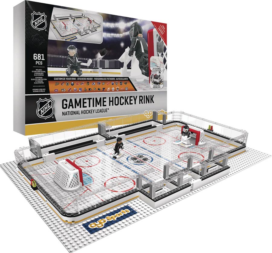 OYO NHL Buildable Game Time Full Rink Set