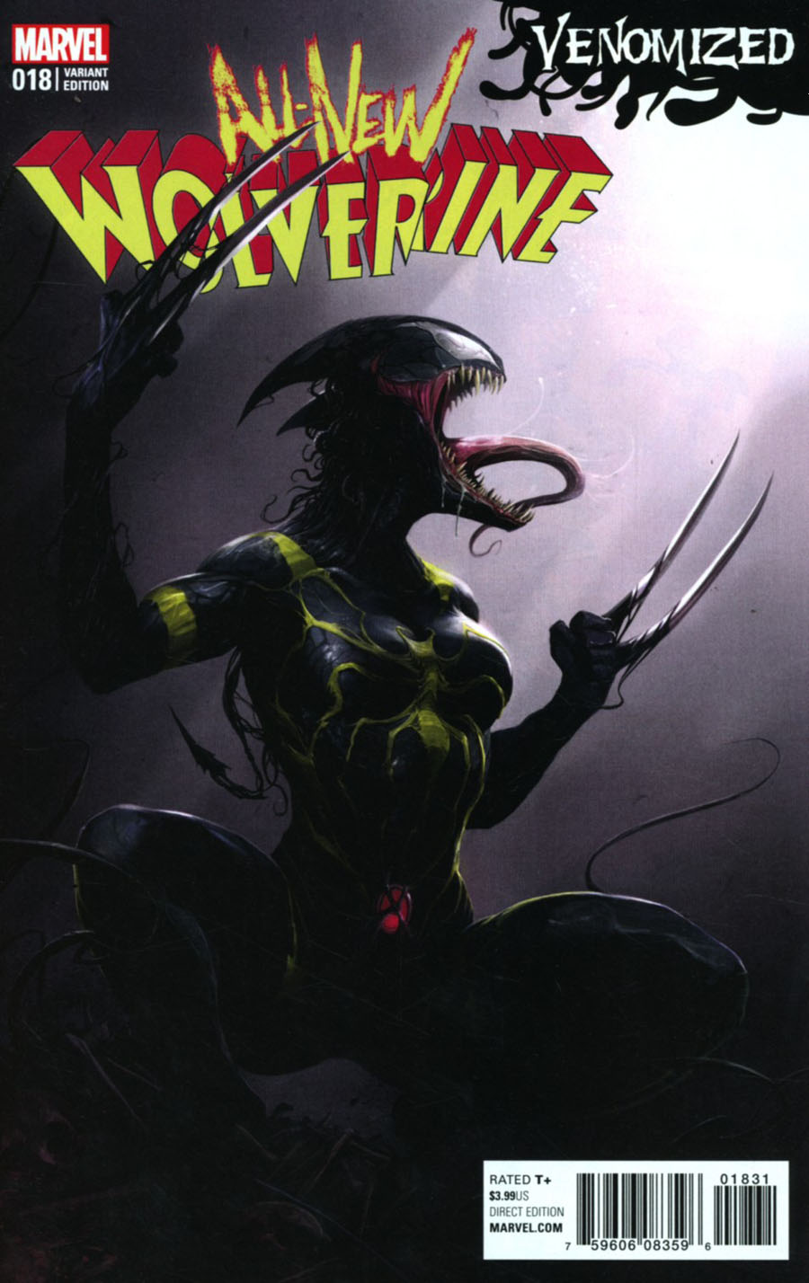 All-New Wolverine #18 Cover C Variant Francesco Mattina Venomized Cover