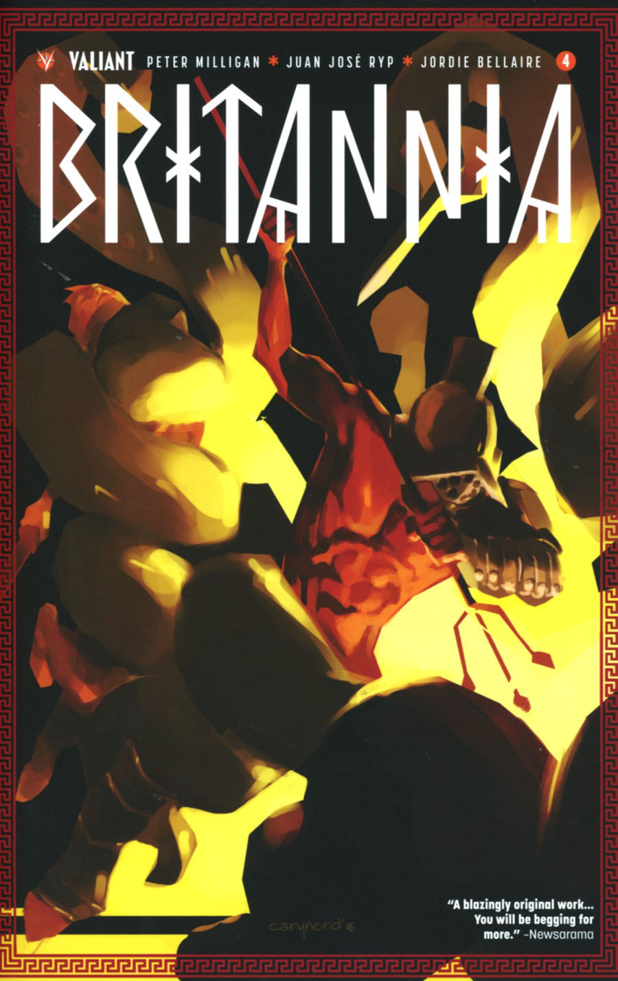 Britannia #4 Cover G 2nd Ptg Cary Nord Variant Cover