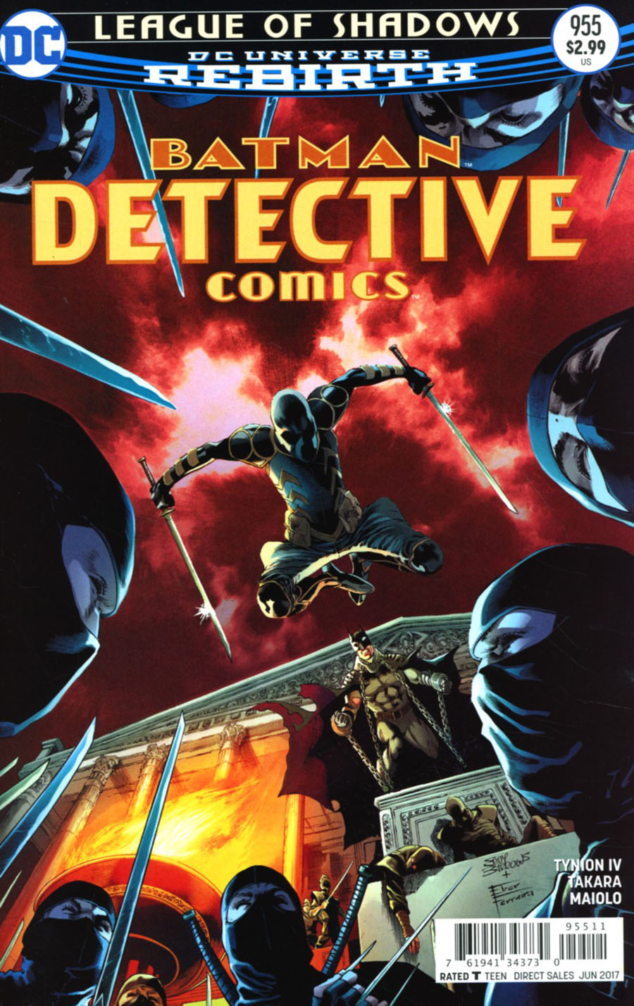 Detective Comics Vol 2 #955 Cover A Regular Eddy Barrows & Eber Ferreira Cover