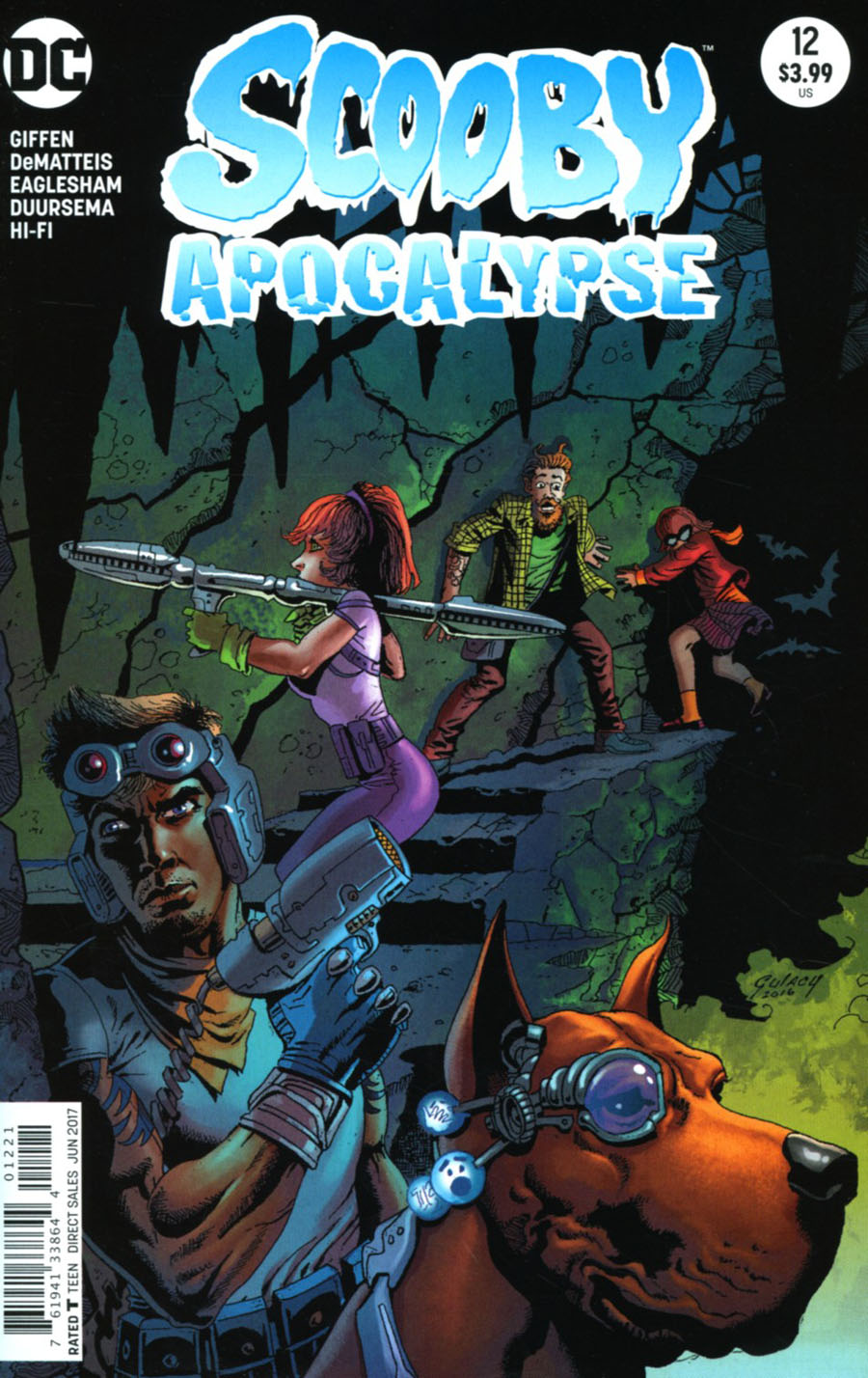 Scooby Apocalypse #12 Cover B Variant Paul Gulacy Cover