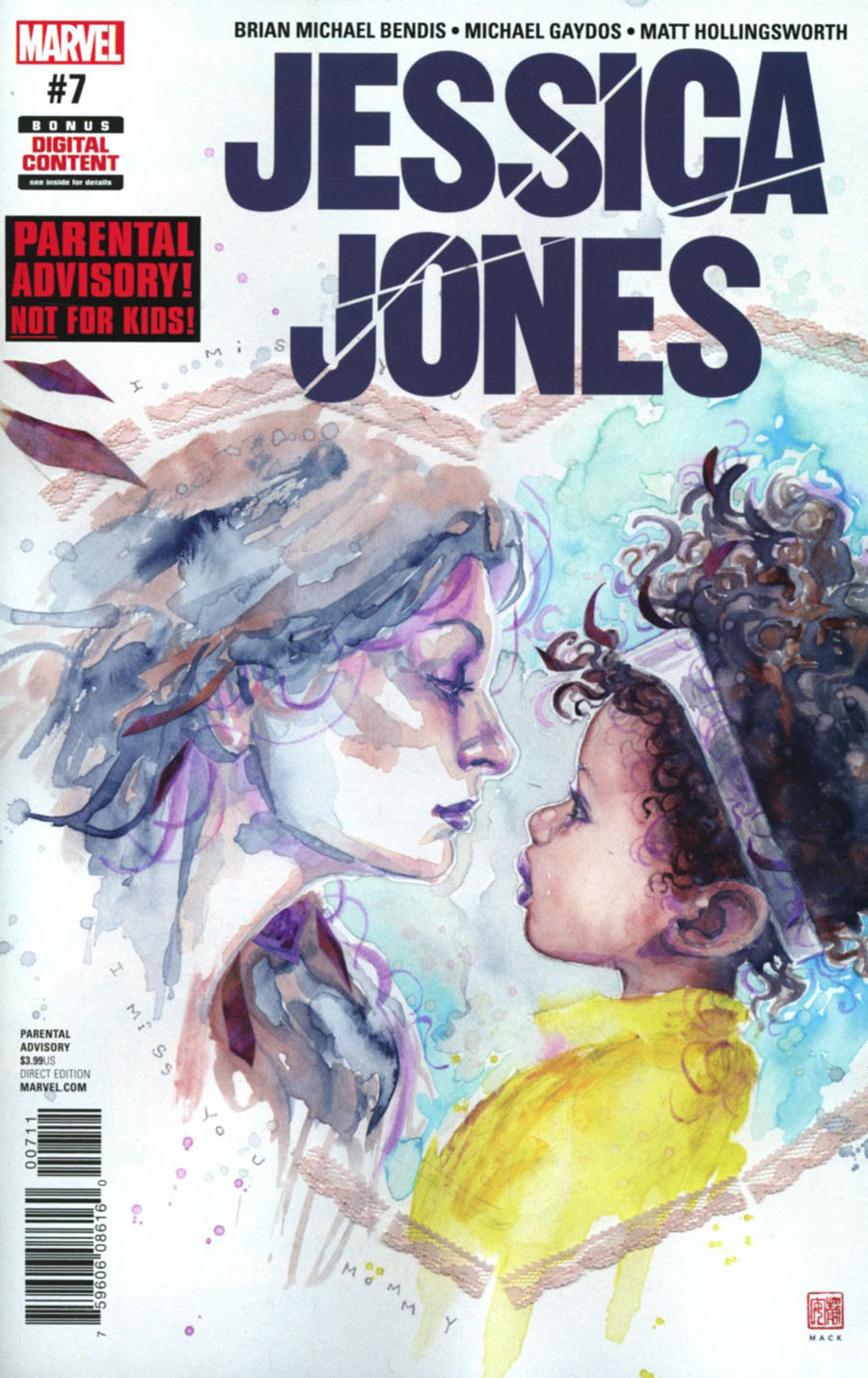 Jessica Jones #7 Cover A Regular David Mack Cover