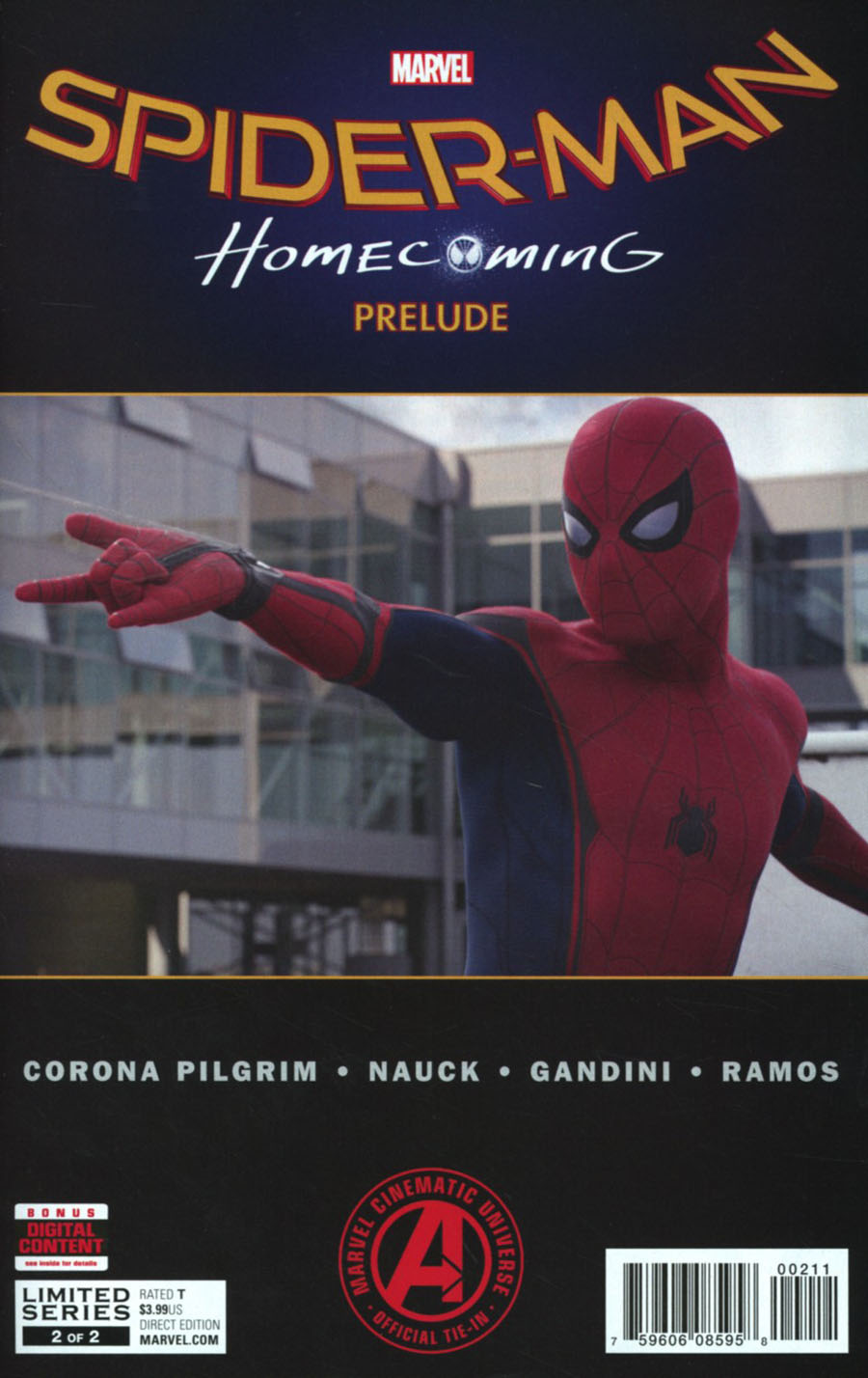 Marvels Spider-Man Homecoming Prelude #2