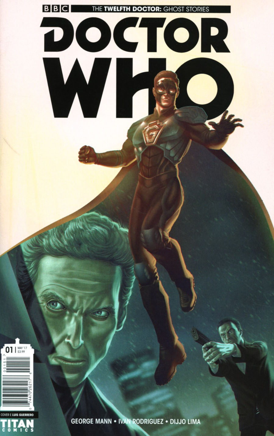 Doctor Who Ghost Stories #1 Cover E Variant Luis Guerrero Cover