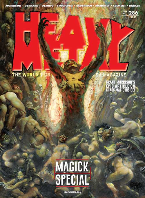 Heavy Metal #286 Cover B Frank Frazetta