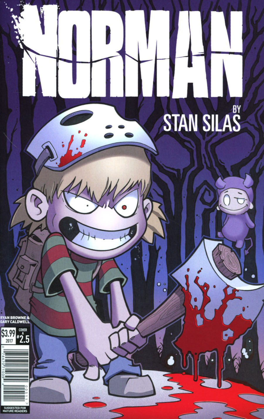 Norman The First Slash #5 Cover A Regular Ryan Browne Cover